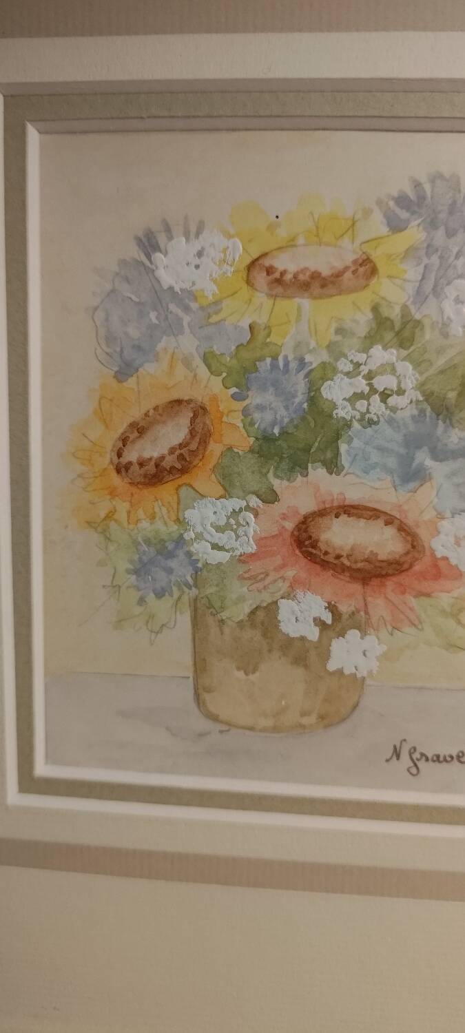 Tableau bouquet de fleurs
