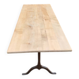 Bistro table with cast iron base