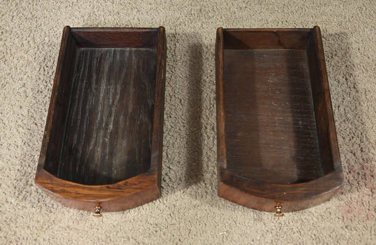 Louis XVI Style Mahogany and Rosewood Marquetry Coffee Table – Late