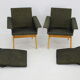1960s Design Armchairs, Czechoslovakia