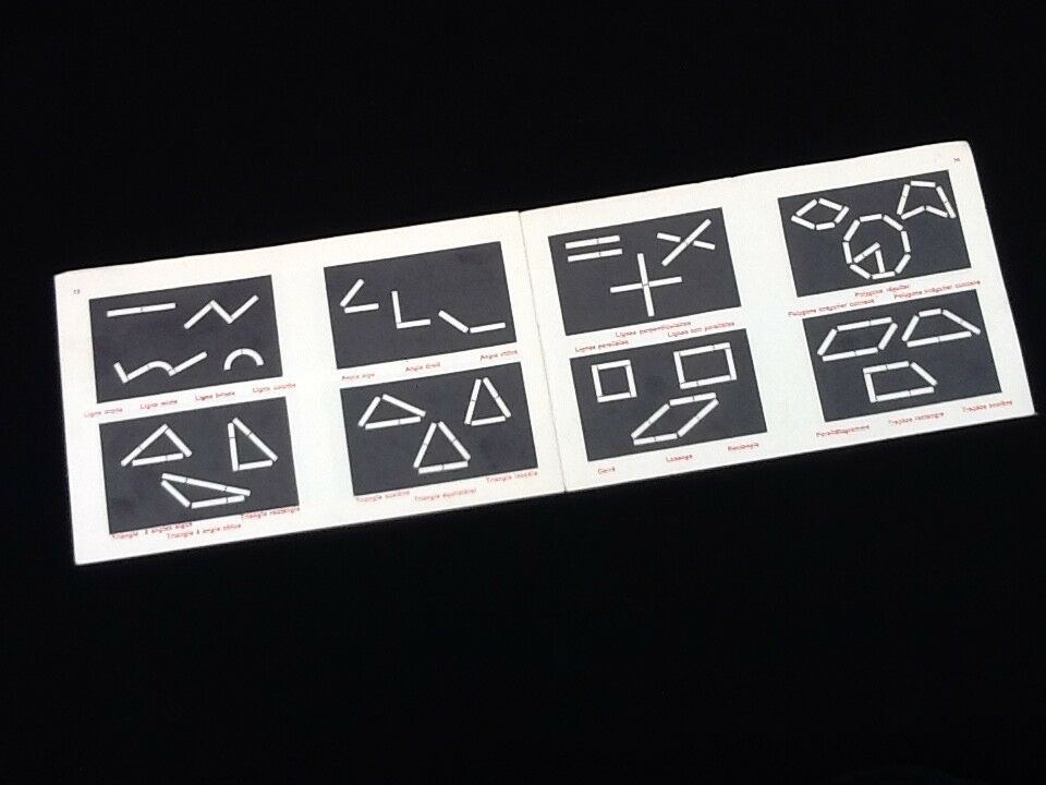 1940s creative game magnetic slate no. 2