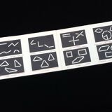 1940s creative game magnetic slate no. 2