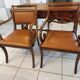 English flap desk and these 2 armchairs early XXeme