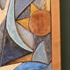 Belgian ceramic wall panel — late 1970s