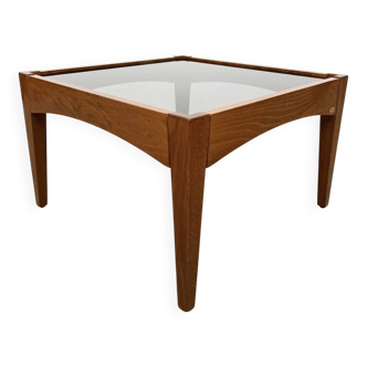 Baumann vintage coffee table – smoked glass