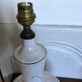 Vintage enamelled ceramic lamp base