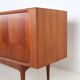 Bernhard Pedersen & Søn teak sideboard with tambour doors / Danish Mid-Century Modern design / 1960s
