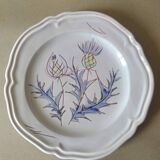 Vallauris thistle decor plate 60'