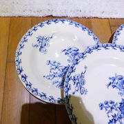 4 deep plates Gien Chardons 260359