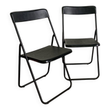 Duo de chaise pliante
