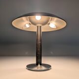 Leather Table Lamp by Metalarte, 1962