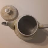 Teapot pearly faience