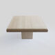 Table basse en travertin