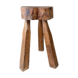Brutalist tripod stool