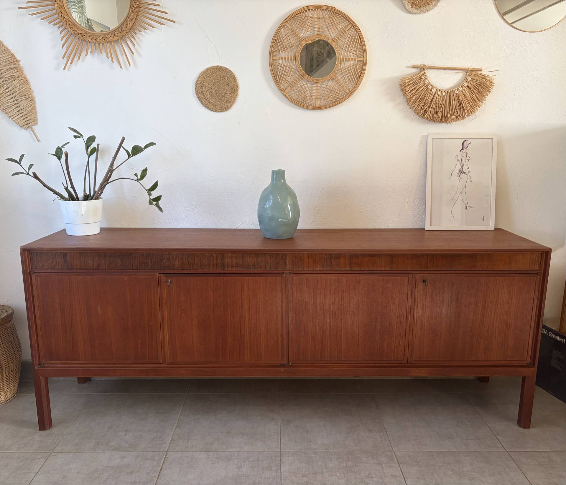 1960s vintage enfilade