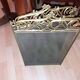 Firewall in 4 elements of style neo Gothic bronze and iron mesh in perfect condition and time 1950