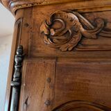 Cabinet Louis XV walnut 19th