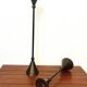 Pair of geometric Memphis candlesticks