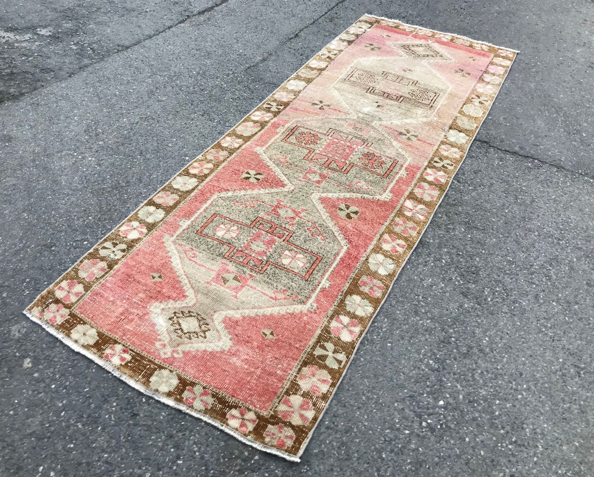 Tapis Oushak 277x100cm
