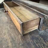 Bordeaux Louis XV period curved sloping desk in solid walnut circa 1750