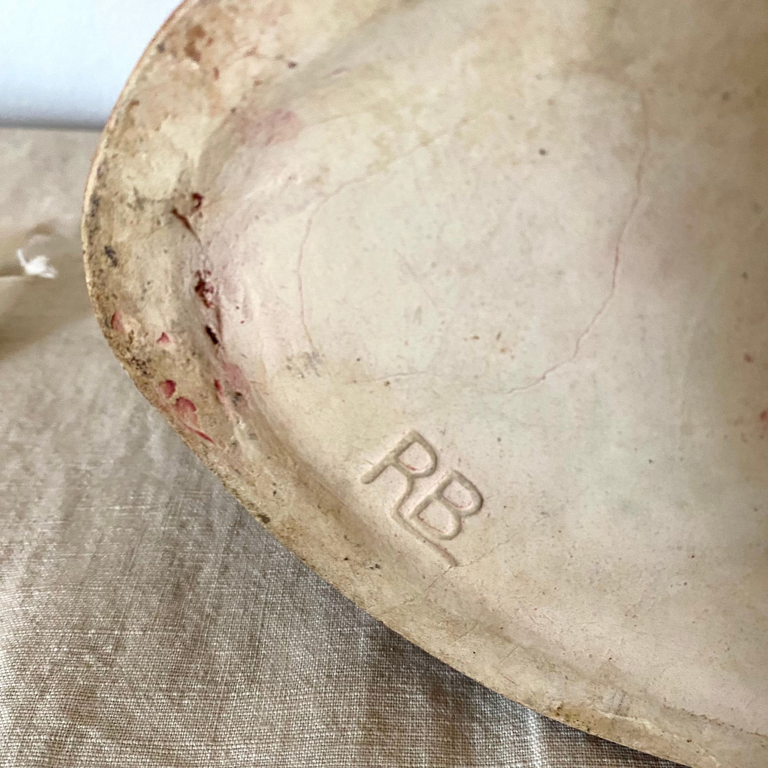 Red ceramic zoomorphic candle holder