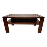 Art Deco coffee table in mahogany and veneer 20th century
