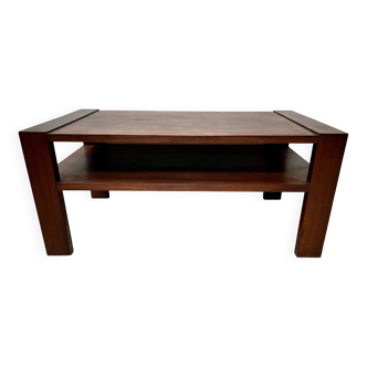 Art Deco coffee table in mahogany and veneer 20th century