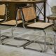 Ensemble de 6 chaises Cesca B32 de Marcel Breuer 1970’s