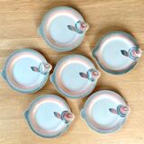 Fish plates Digoin Sarreguemines