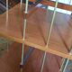 Rotating floor bookshelf