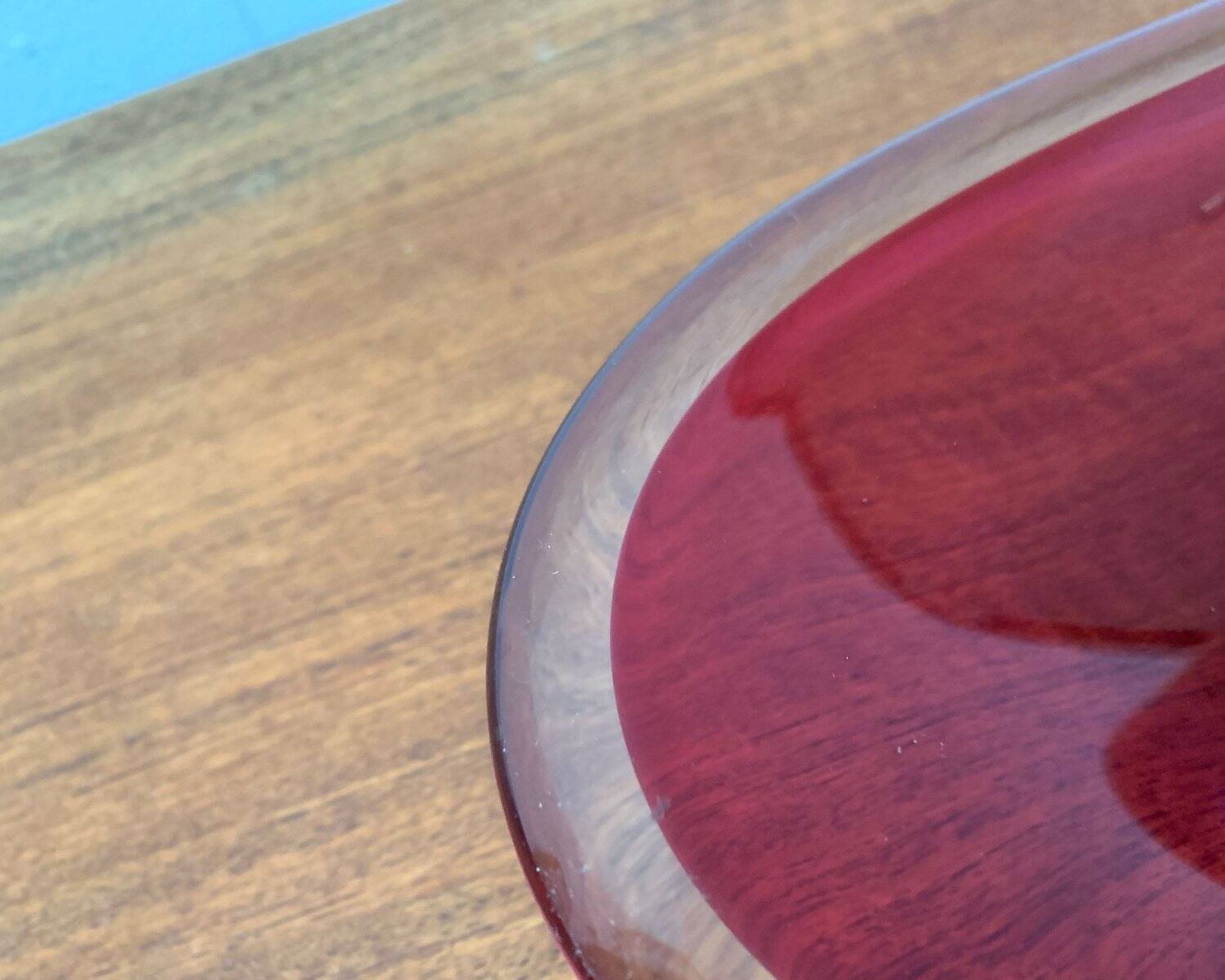Coupe en verre vintage