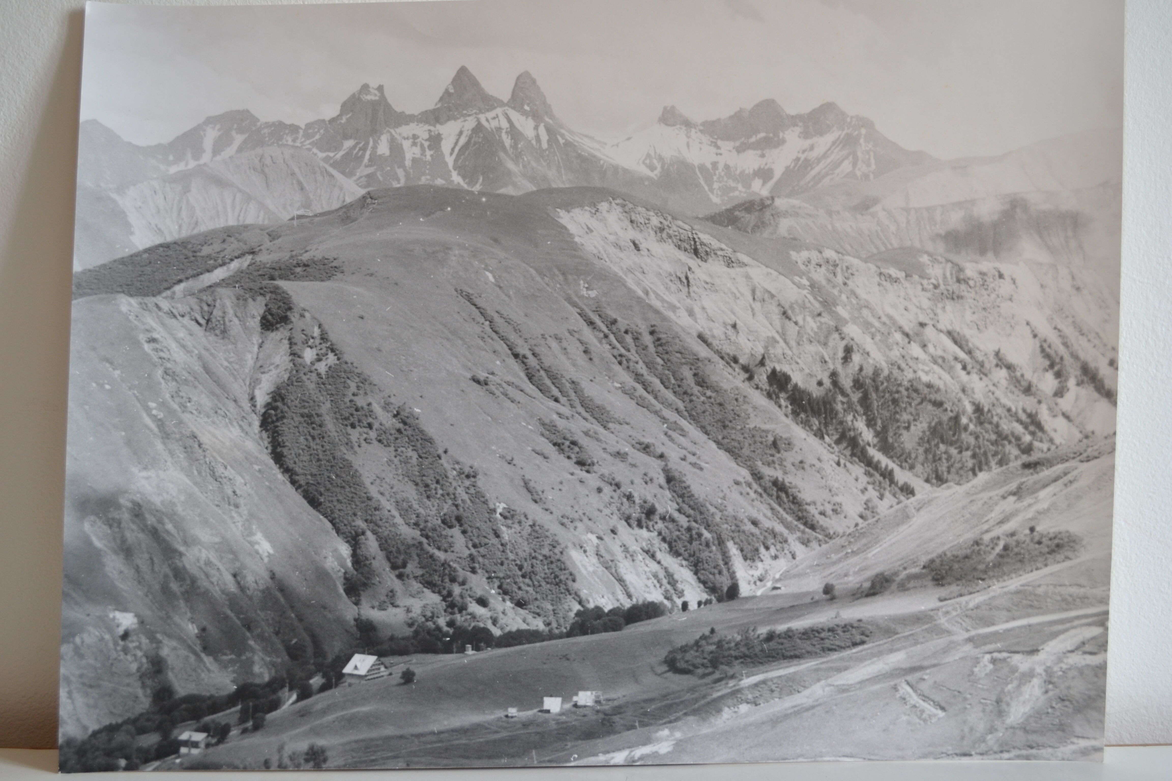 Anonymous silver photo mountains circa 1970