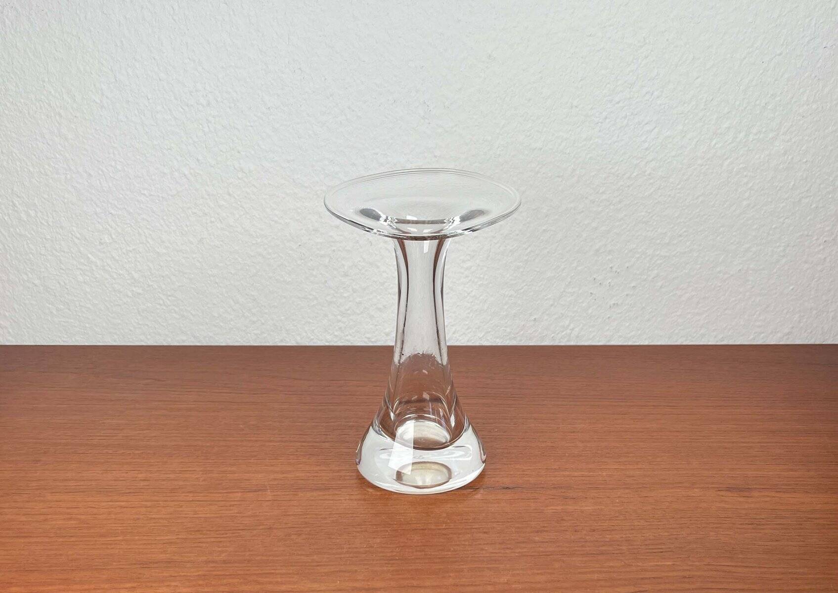 Vintage glass vase from the German Flamingo series by Peill & Putzler, 1970s.