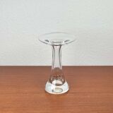 Vintage glass vase from the German Flamingo series by Peill & Putzler, 1970s.