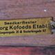 Georg Kofoeds Etabl wooden table, 1960s