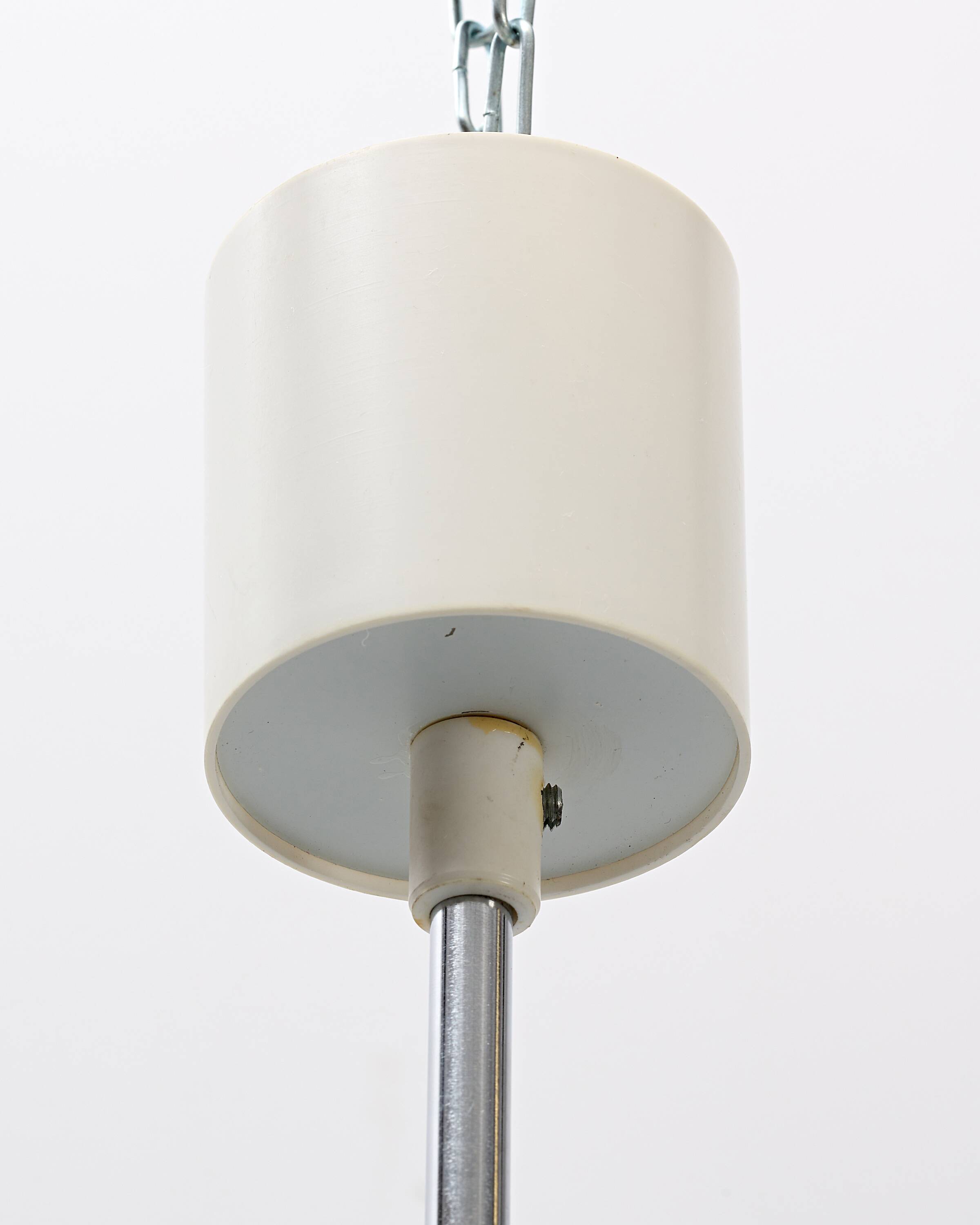Opaline Glass Lamp from Napako, 1960s