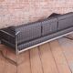 Bauhaus Sofa in Chrome and Fabric from Robert Slezak, Czech, 1930s