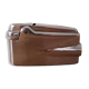 Vintage Ronson Varaflame chrome lighter and its original case.