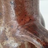 Pyrite stoneware ceramic pitcher - Signed Jm Mulin? (signature to be identified)