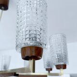 Large Vintage Scandinavian Pendant Light 60s