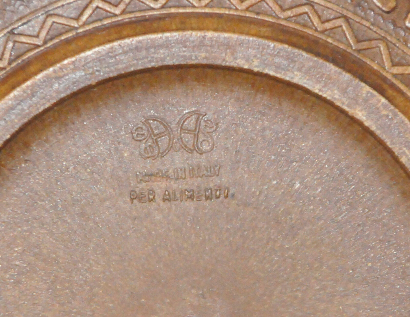 Italian tray signed from the 70s