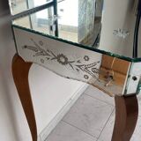 50s Venetian mirrored dressing table
