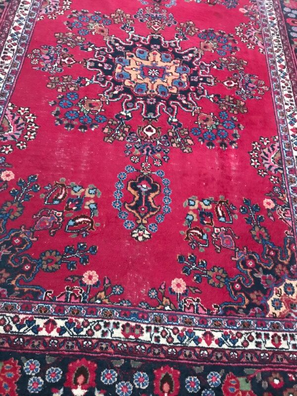 Former carpet Persian Mashhad done hand 200 X 280 CM