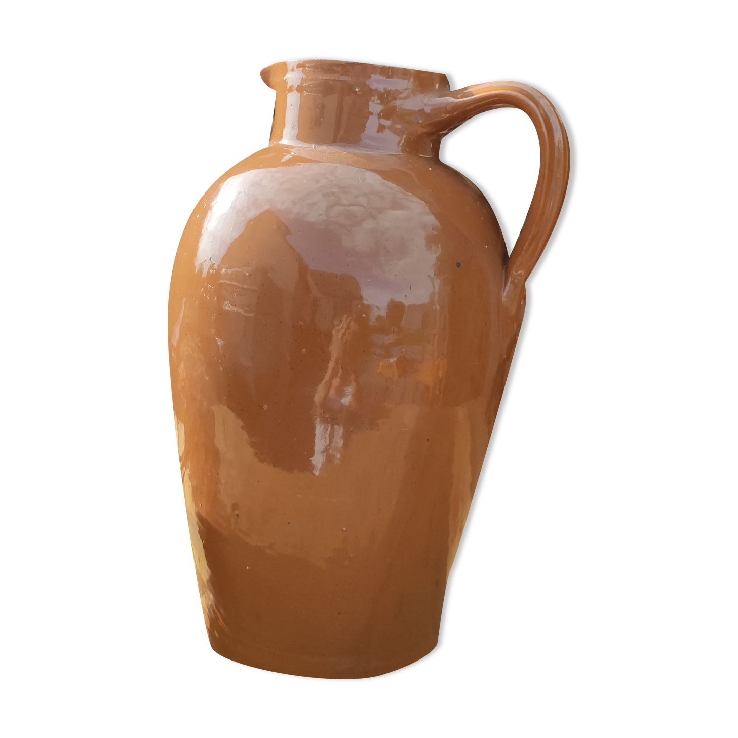 Terracotta jug, stoneware