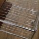 Meuble d'appoint en palissandre et chrome 1970