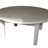 White patina coffee table