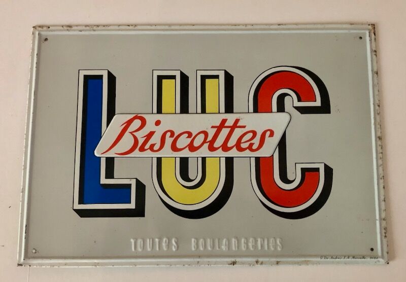 Tôle biscottes luc