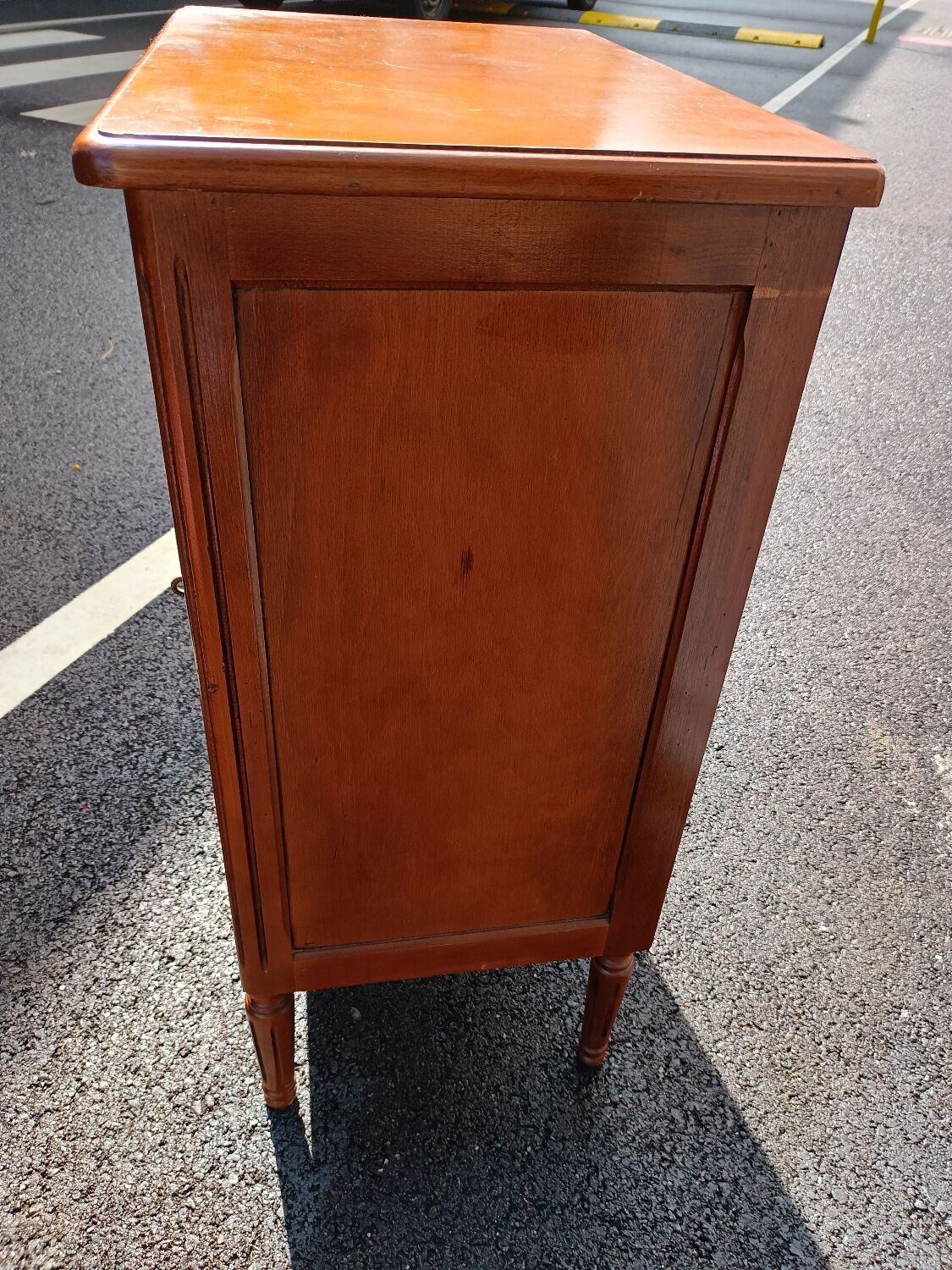 Old sideboard bedside Louis XVl style