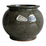 Handmade stoneware planter