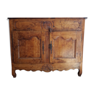 Buffet berrichon ancien en merisier